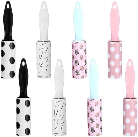 8pcs Mini Lint Roller for Travel, Travel Lint Roller Mini Small Lint Rollers by Unknown