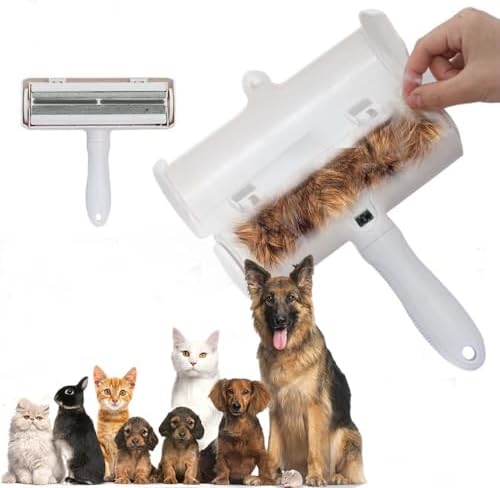 Pet Hair Remover Tool, Reusable Lint Roller Brush - Image 5