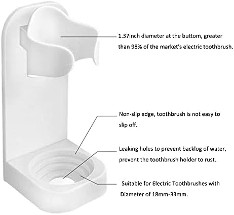 Electric Toothbrush Holders for Bathroom, Electric Toothbrush Organizer - Image 8