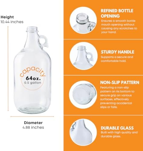 FastRack - 0.5 Gallon Glass Jugs | 2 Pack - Image 3