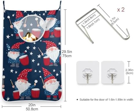 Hanging Laundry Hamper Over the Door - Image 3