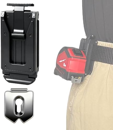 Tape Measure Holder, Quick Draw Tape Measure Holster, Tape Measure Belt Clip by MAGGHEVIUS