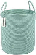 XUANGUO Cotton Rope Laundry Basket Hamper by XUANGUO