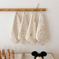 BuLuTu 4 Pack Floral Dishcloths by BuLuTu