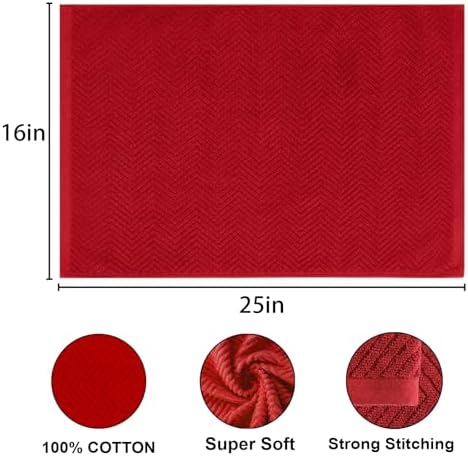 100% Cotton Kitchen Dish Towels Set - Image 2