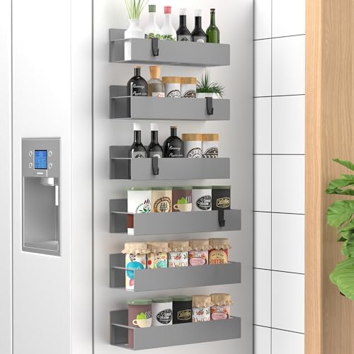 HuggieGems Metal Magnetic Spice Rack by HuggieGems