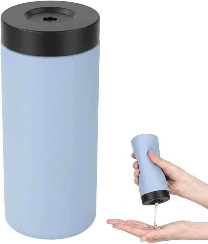 Dish Soap Dish Dispenser, 240ml Silicone Squeeze Washing Up Liquid and Hand by Unknown