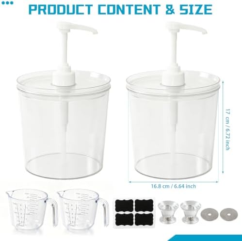 2Pc 108oz Laundry Room Organization and Storage Container - Image 2