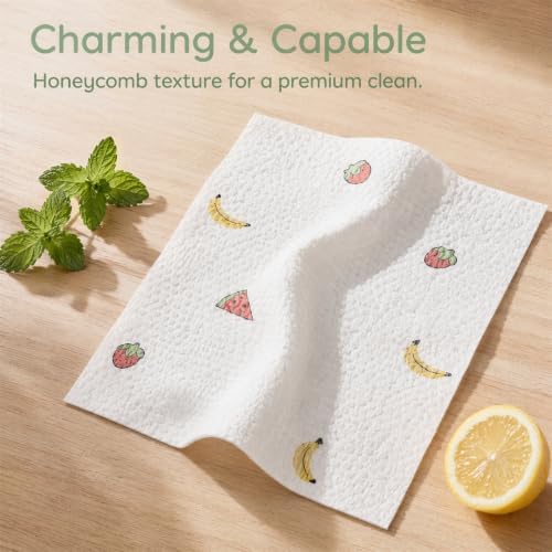 50Pcs Per Roll Reusable Cleaning Lazy Rags, Washable Wet and Dry Towels & - Image 6