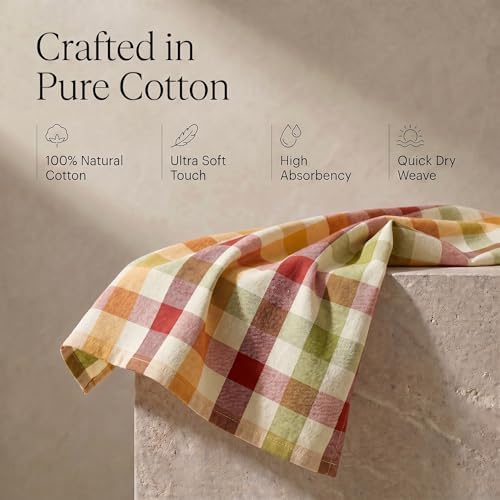 Urban Villa Kitchen Towels Cotton Dish Towels 20”x30” Harvest - Image 4