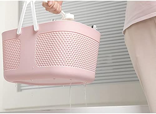 rejomiik Portable Plastic Shower Caddy Basket Organizer - Image 3