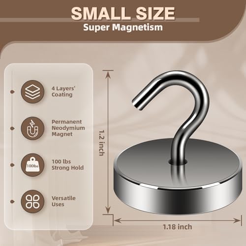 Neosmuk Magnetic Hooks Steel Tube Design - Image 5