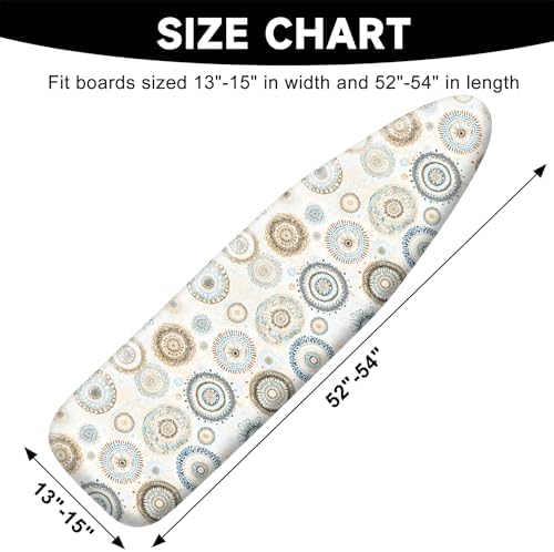 Ironing Board Cover 15"x54", Standard Size Replacement Iron Board Covers - Image 2