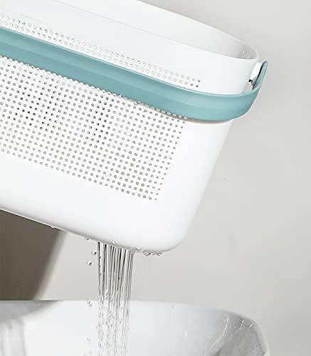 Plastic Portable Shower Caddy Basket, Storage Organizer, 2 Pack - Image 5