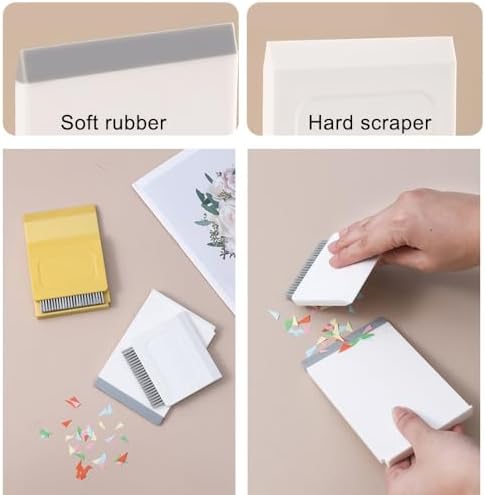 Ouliget Kitchen Sink Squeegee and Countertop Brush, 3 in 1 Mini Squeegee Sponge - Image 6