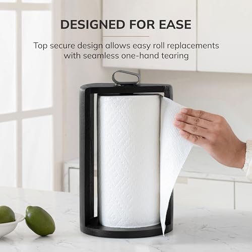 Anji Mountain Wooden Paper Towel Holder - Image 5
