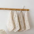 BuLuTu Cute Floral Muslin Face/Hand Towels Multi-Purpose Cleaning Clothes by BuLuTu