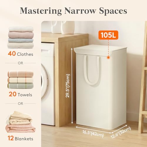 Lifewit 105L Laundry Basket - Image 2