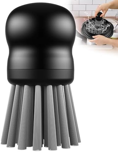 Mini Dish Brush for Cleaning Chicken Shredder, Long Bristles by SURETIVIAN