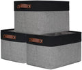 Bagnizer Storage Bins Large Fabric Storage Baskets by Bagnizer