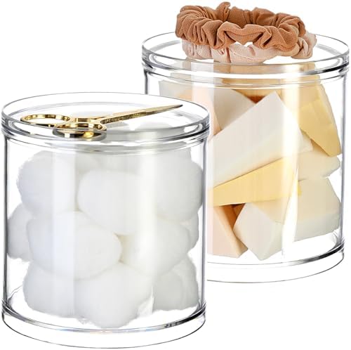 SheeChung 2 Pack 20oz Stackable Qtip Holder - Image 3