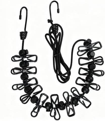 Retractable Clothesline, Portable Clothes Line by Unknown