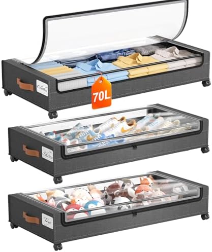 Yecaye 70 L Under Bed Storage by Yecaye