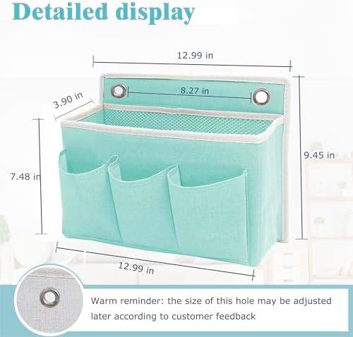 2-Pack Wall Hanging Organizer Bag/Hanging Baskets - Image 2
