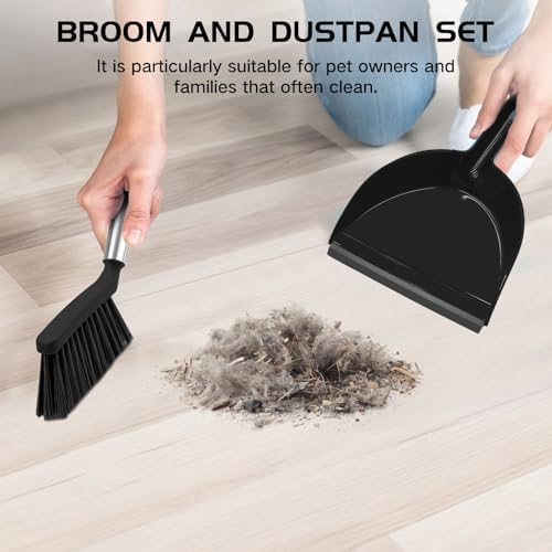 NACENA Mini Broom and Dustpan Set, 2 Packs - Image 7