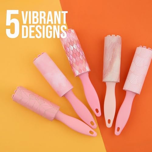 Expressions 5pc Mini Lint Rollers Value Pack - Image 4