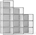 Kuject X-Large Shoe Storage Boxes 12 Pack by Kuject