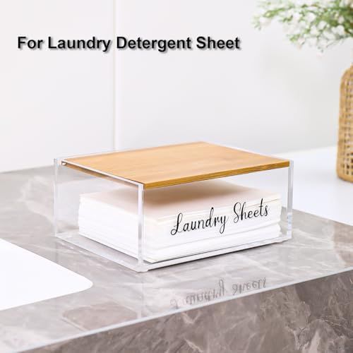 Acrylic Laundry Detergent Sheets Holder - Image 4