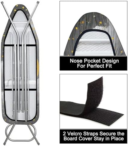 Quick Install Ironing Board Cover 15" x 54" Ironing Board Cover - Image 3