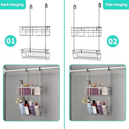 HapiRm Hanging Shower Caddy Organizer - Image 3