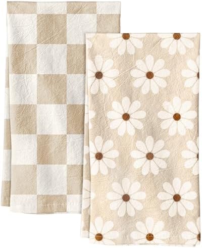 Miss Adola 2 Pack 150GSM Flour Sack Kitchen Towels by MissAdola