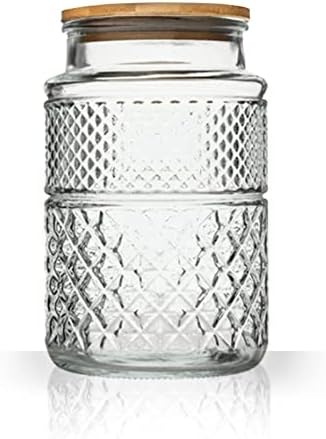 60 FL OZ/0.5 Gal Vintage Glass Food Jar by Prettidecor