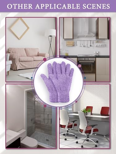 Patelai 3 Pairs Microfiber Dusting Gloves - Image 7