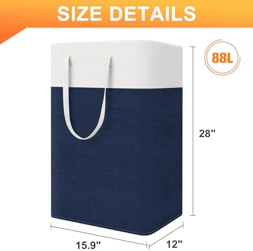 TasticTotes Laundry Basket 3-Pack, Laundry Hamper - Image 2