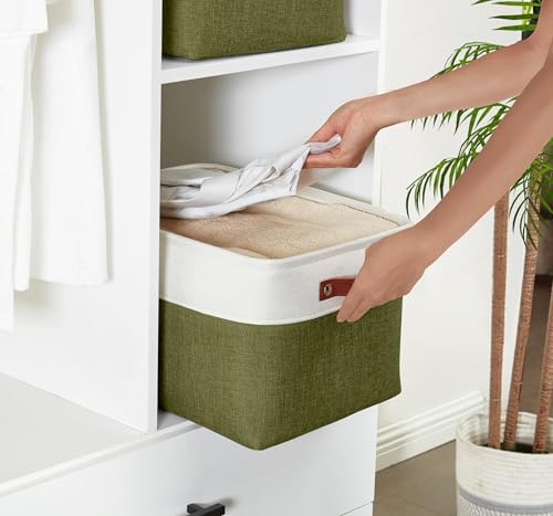 DECOMOMO Storage Bins, Large Fabric Storage Baskets - Image 2