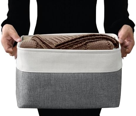 DECOMOMO Storage Bins, Large Fabric Storage Baskets - Image 6