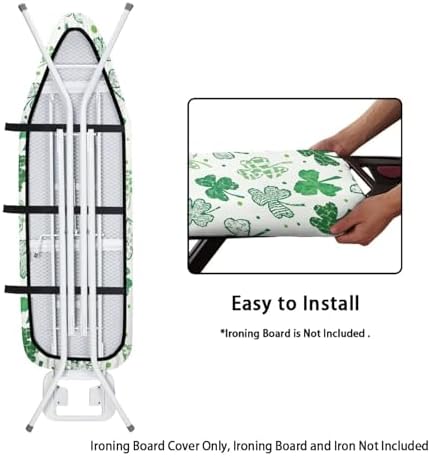Irish Shamrock Ironing Board Cover Suitable - Image 5