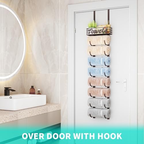 HapiRm Towel Racks for Bathroom Storage - Image 3