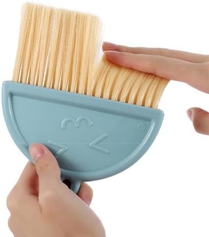 TAORANJU Small Broom and Dustpan Set, Portable Mini Dustpan and Brush Set - Image 3