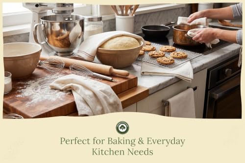Wholesale Flour Sack Kitchen Towels – 50 Pack, Unbleached, All-Natural 100% - Image 4