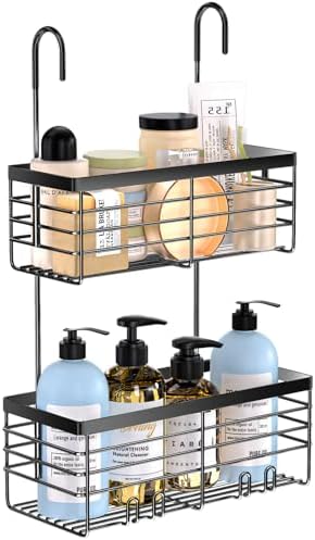 YUOROS 2 Tier Hanging Shower Caddy by YUOROS