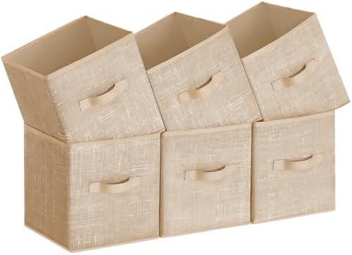 SONGMICS Storage Cubes, 11-Inch Foldable Closet Organizers by Unknown