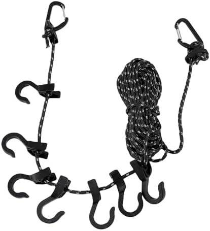 16.4ft Portable Travel Clothesline - Image 2