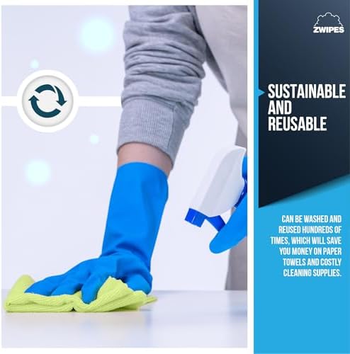 Zwipes Microfiber Cleaning Cloths Assorted Color - Image 5