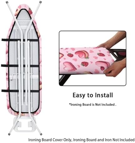 Heart Cake Ironing Board Cover Standard Size Strawberry Iron Board Cover - Image 4