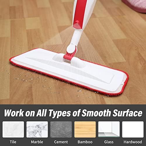 16.5" Microfiber Mop Pads Refills, 3 Pack Reusable Replacement Heads - Image 4